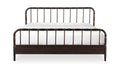 Vivian Queen Bed Dark Brown