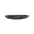 Venetia tray by Moe's Home Collection, Selwara black marble, elliptical