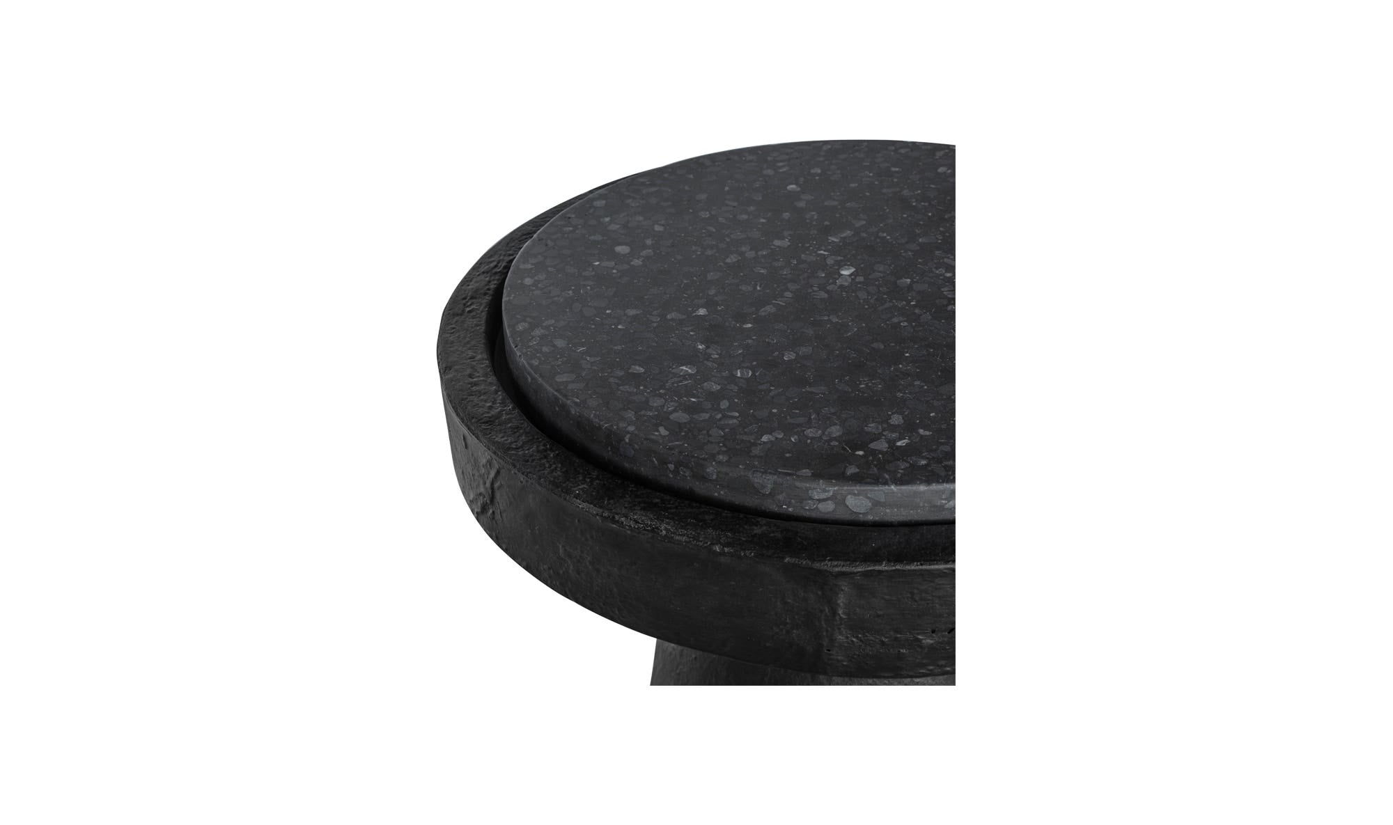Stone Outdoor Book Side Table 3