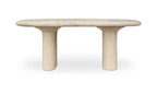 Concrete Outdoor Warby Dining Table Beige