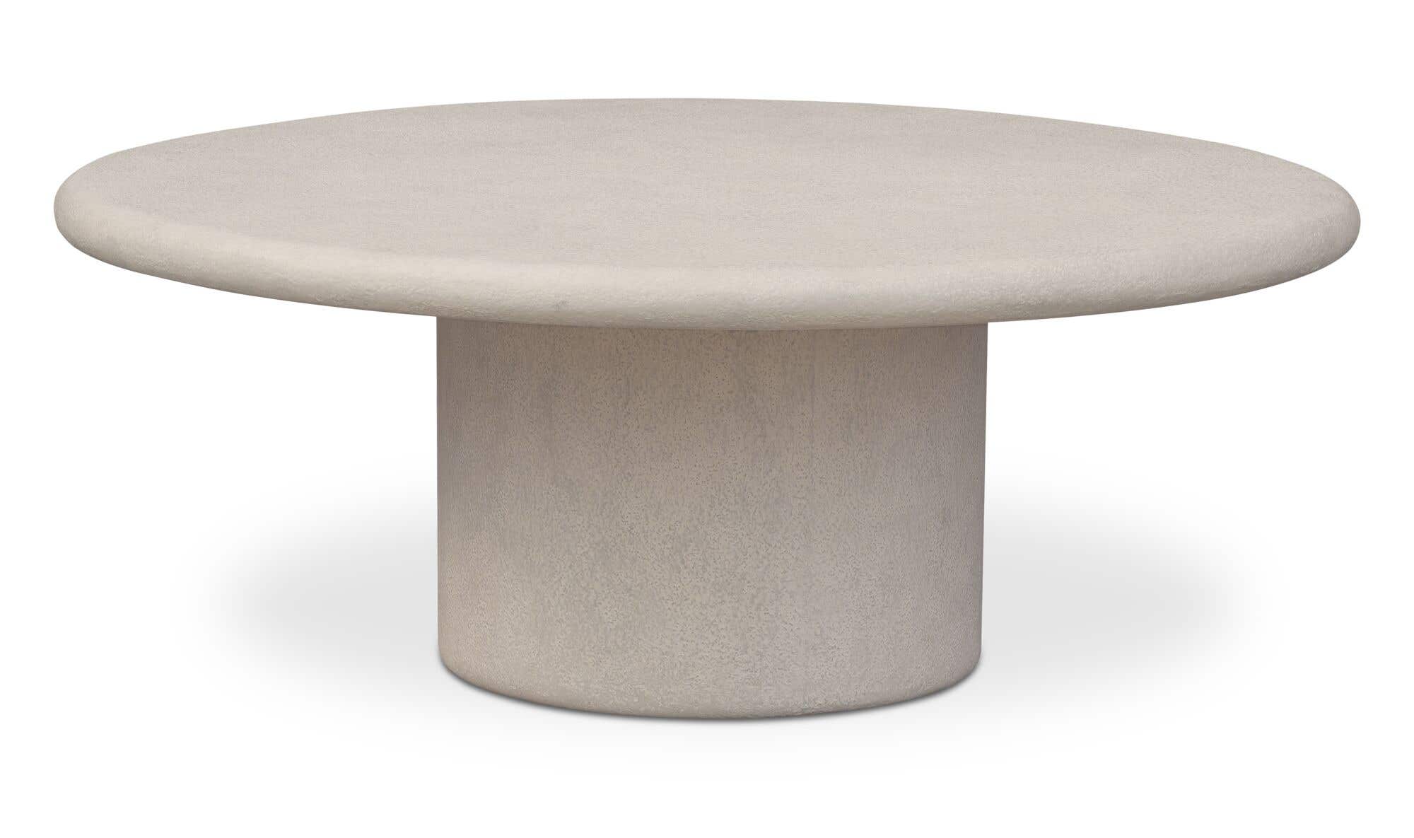 Concrete Outdoor Frida Coffee Table Cream