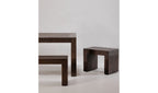 Evander Dining Bench Rustic Brown view 3