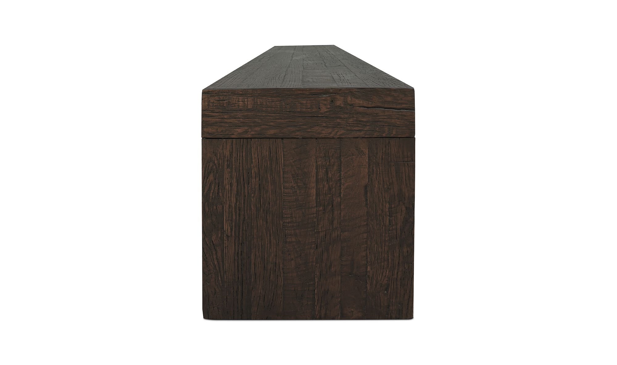 Evander Dining Bench Rustic Brown view 5