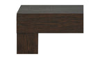 Evander Dining Bench Rustic Brown view 6