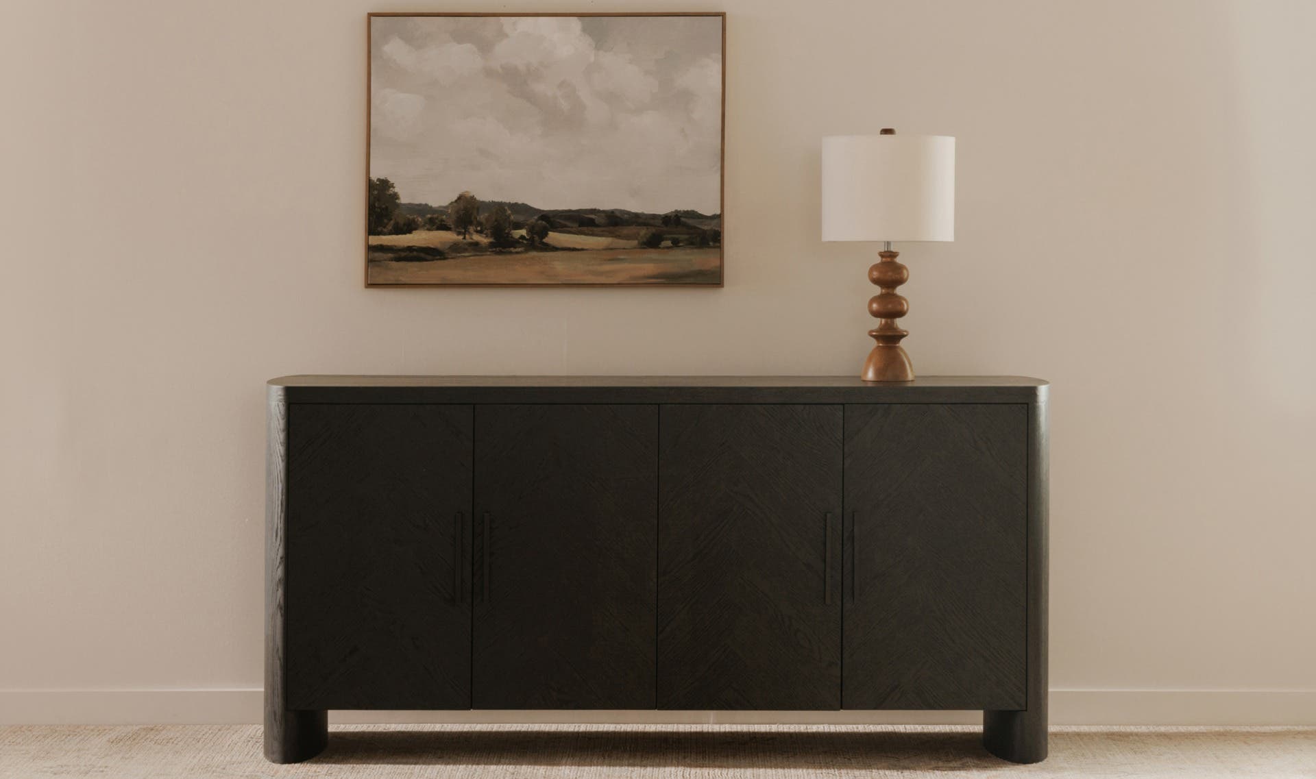 William Sideboard Black view 2