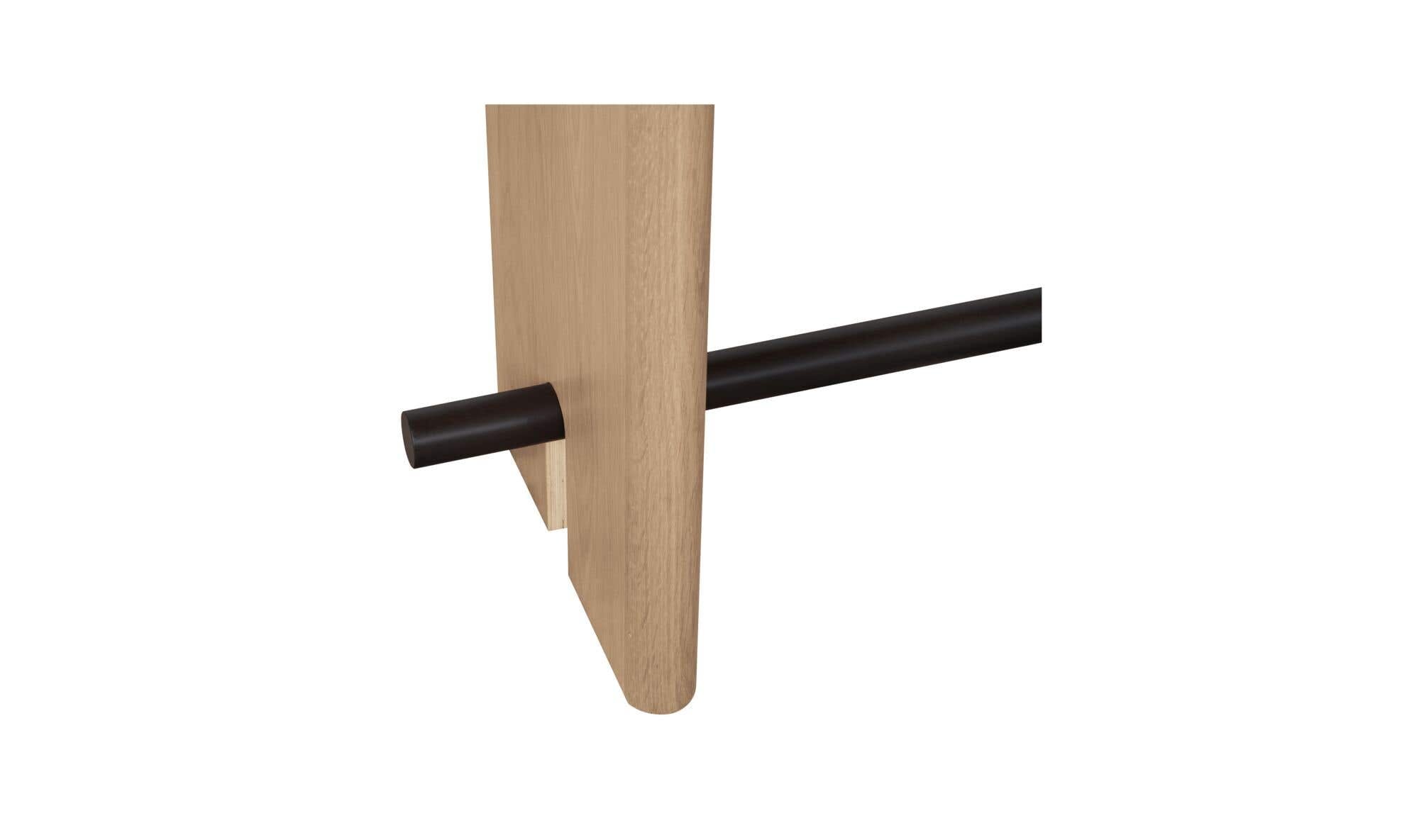 Natural Wood Madison Console Table