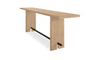 Natural Wood Madison Console Table