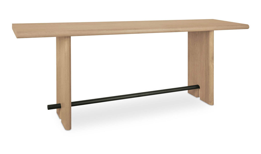 Natural Wood Madison Console Table