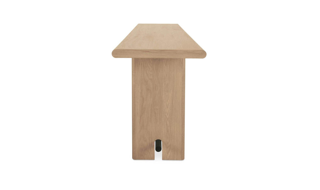 Natural Wood Madison Console Table