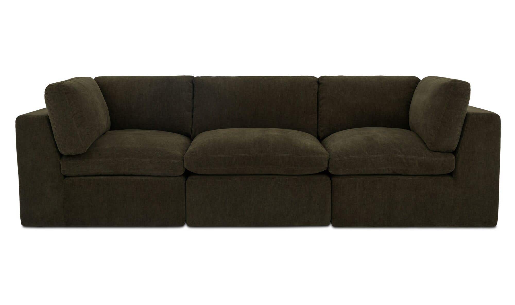 Cates Modular Sofa Dark Green