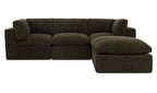Cates Lounge Modular Sectional Dark Green