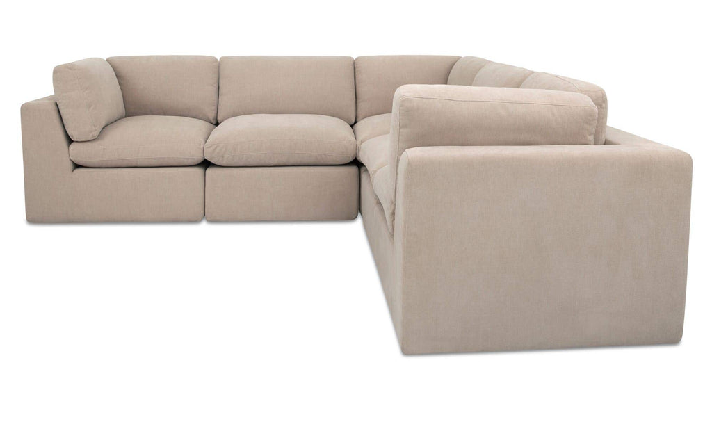 Cates Classic L Modular Sectional Pebble