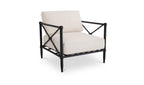 Upholstered Outdoor Willow Accent Chair 3