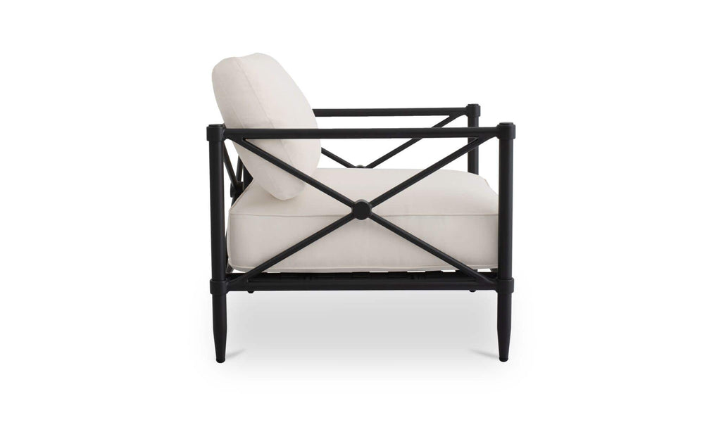 Upholstered Outdoor Willow Accent Chair 4