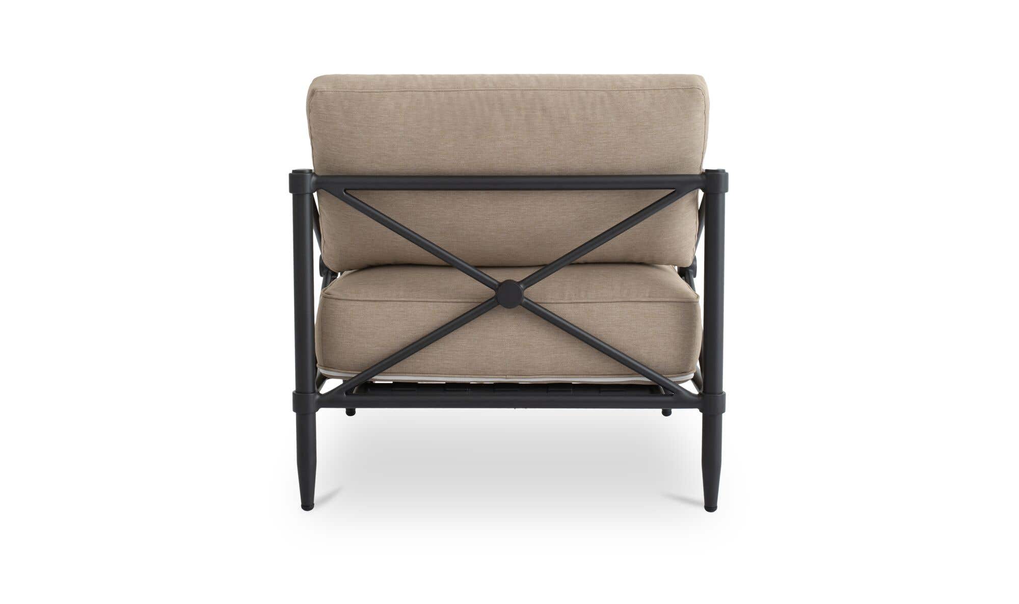 Upholstered Outdoor Willow Accent Chair 9