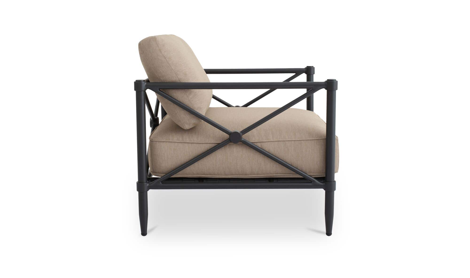 Upholstered Outdoor Willow Accent Chair 8