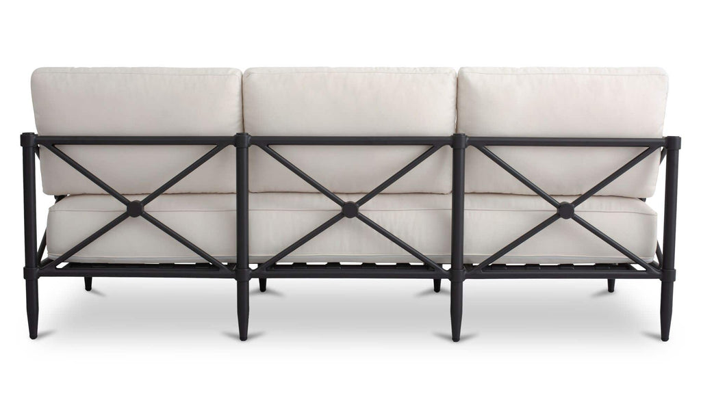 Upholstered Outdoor Willow Sofa 4