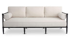 Upholstered Outdoor Willow Sofa Cream