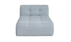 Upholstered Outdoor Sunseeker Chaise Light Blue