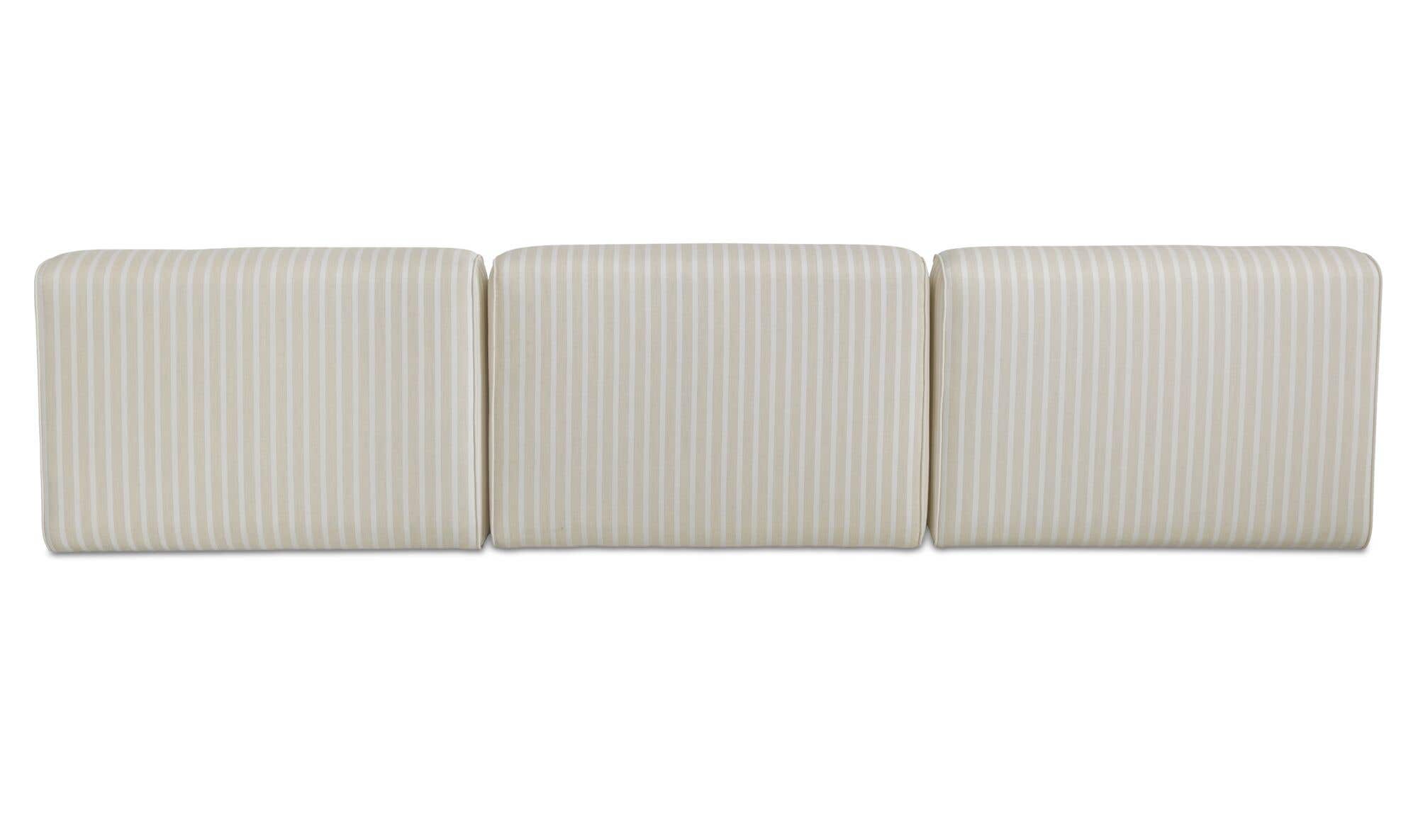 Upholstered Outdoor Sunseeker 3 Piece Lounge Set 6