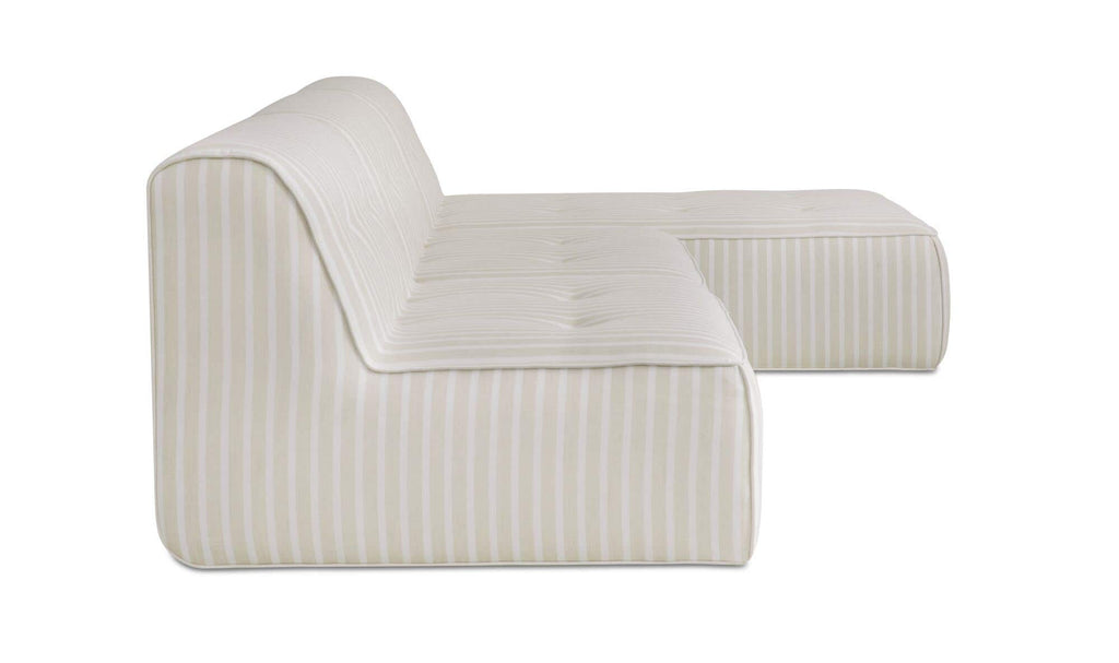 Upholstered Outdoor Sunseeker 3 Piece Lounge Set 5
