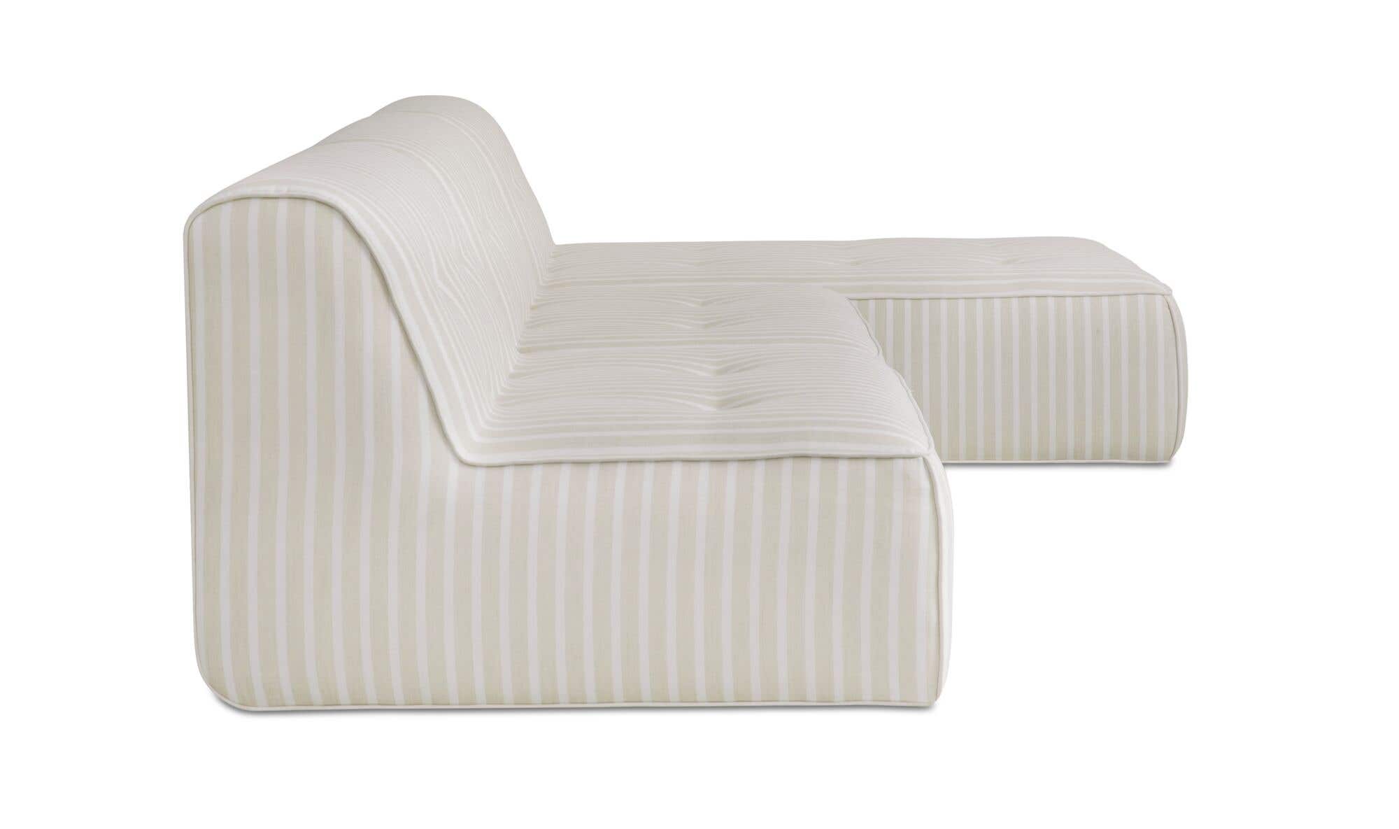 Upholstered Outdoor Sunseeker 3 Piece Lounge Set 5