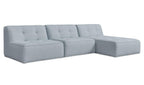Upholstered Outdoor Sunseeker 3 Piece Lounge Set 7
