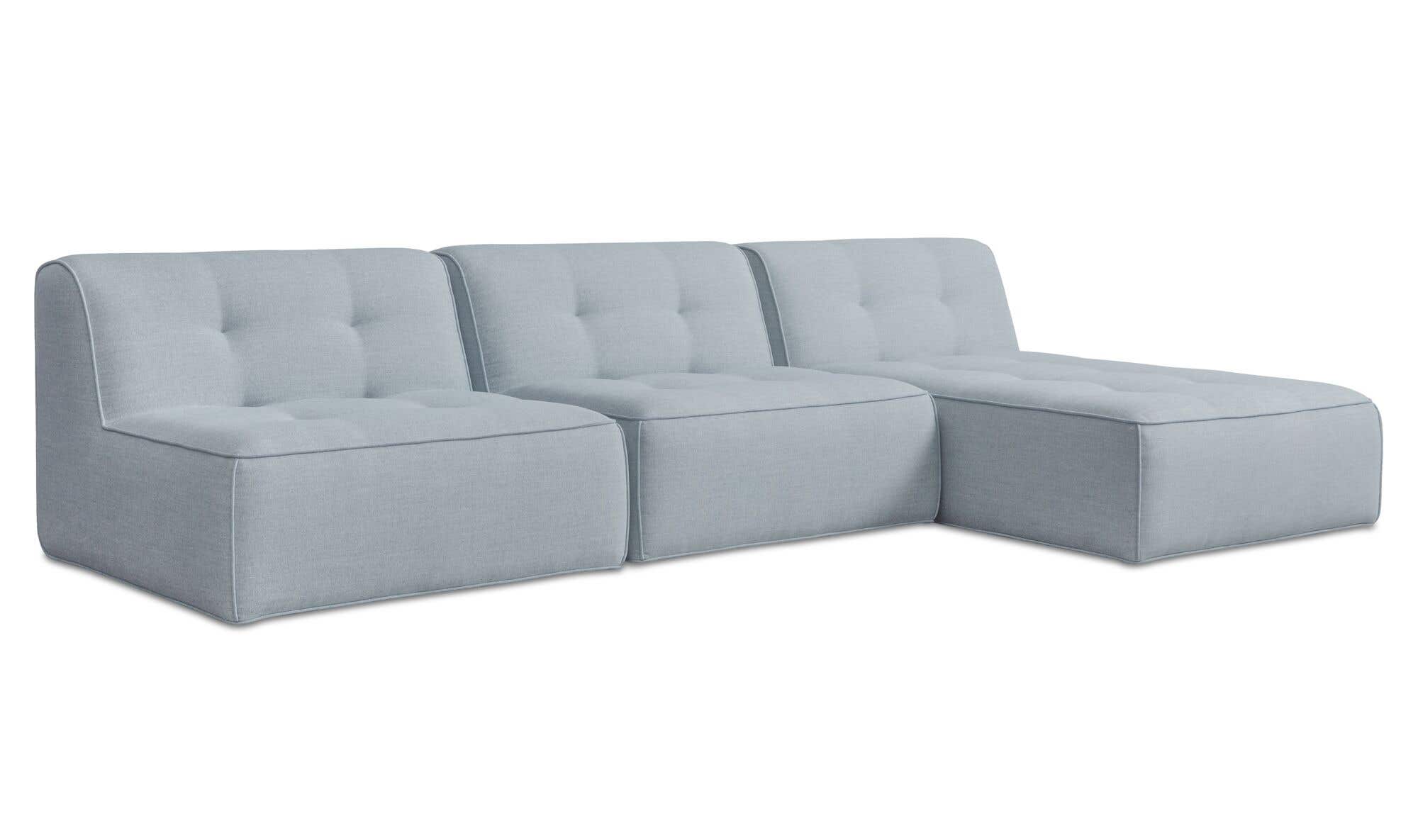 Upholstered Outdoor Sunseeker 3 Piece Lounge Set 7