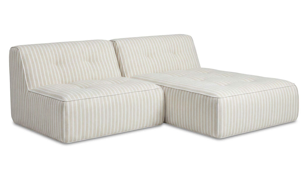 Upholstered Outdoor Sunseeker 2 Piece Nook 3