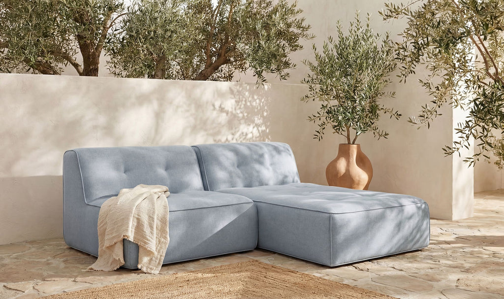 Upholstered Outdoor Sunseeker 2 Piece Nook 10