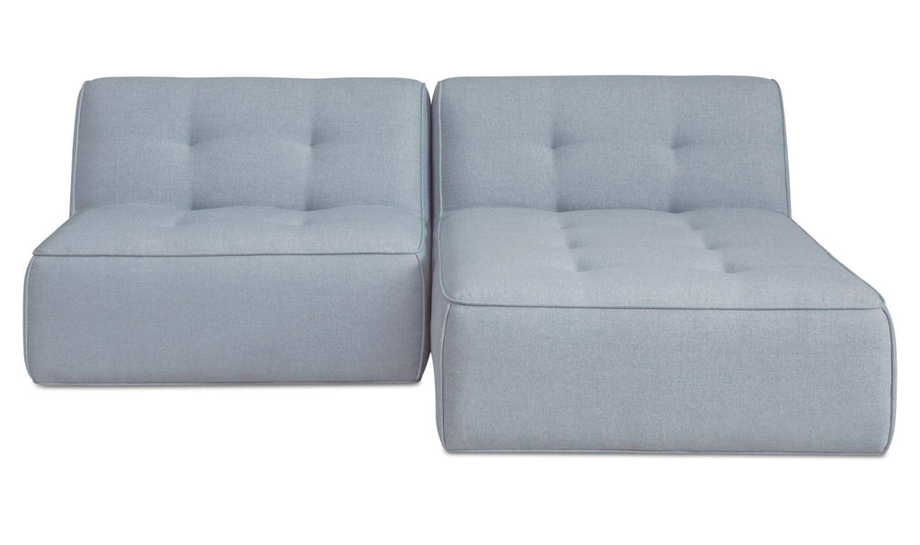 Upholstered Outdoor Sunseeker 2 Piece Nook Light Blue