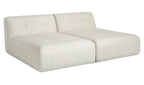 Upholstered Outdoor Sunseeker 2 Piece Sun Lounger 2