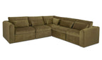 Swift Classic L Modular Sectional Dark Green