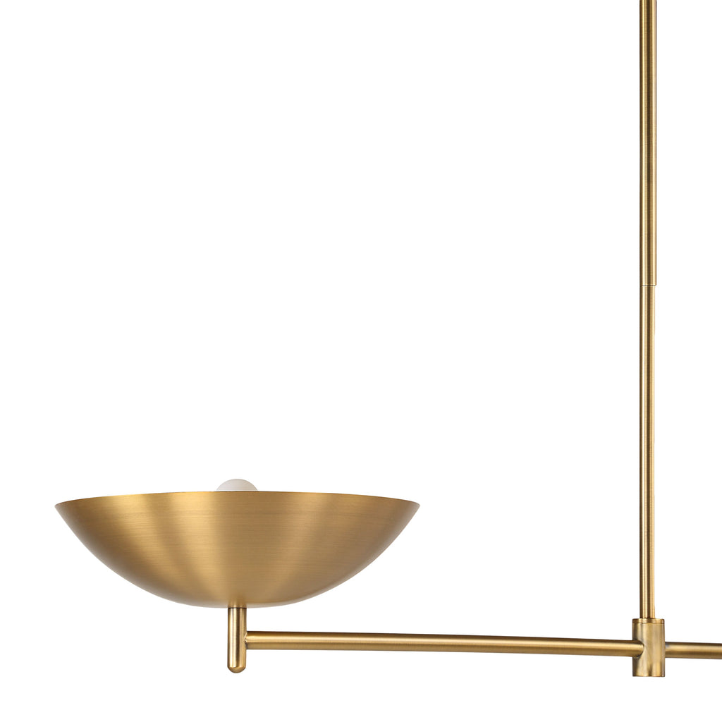 Waxlow ceiling fixture by Renwil, iron, sculptural form