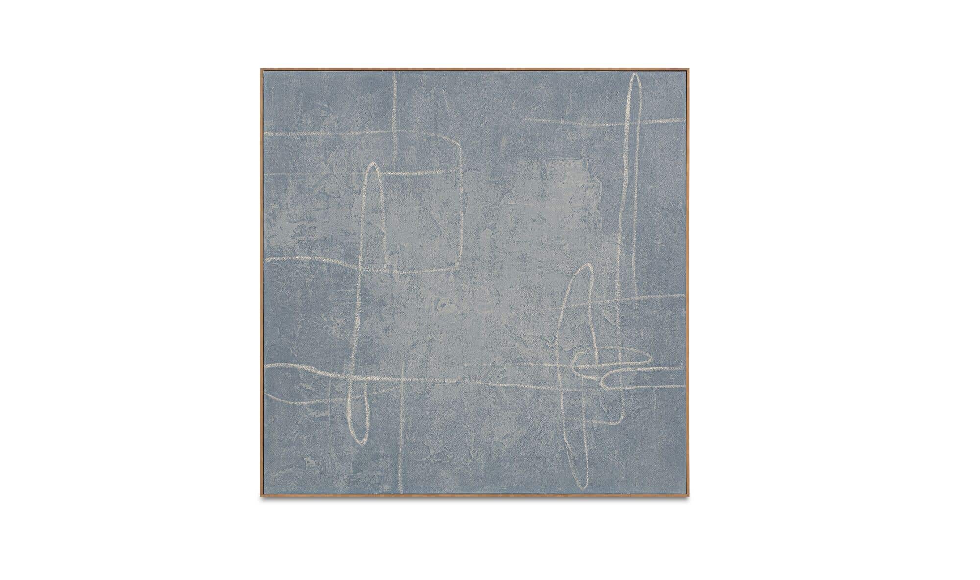 Notion Framed Painting Blue