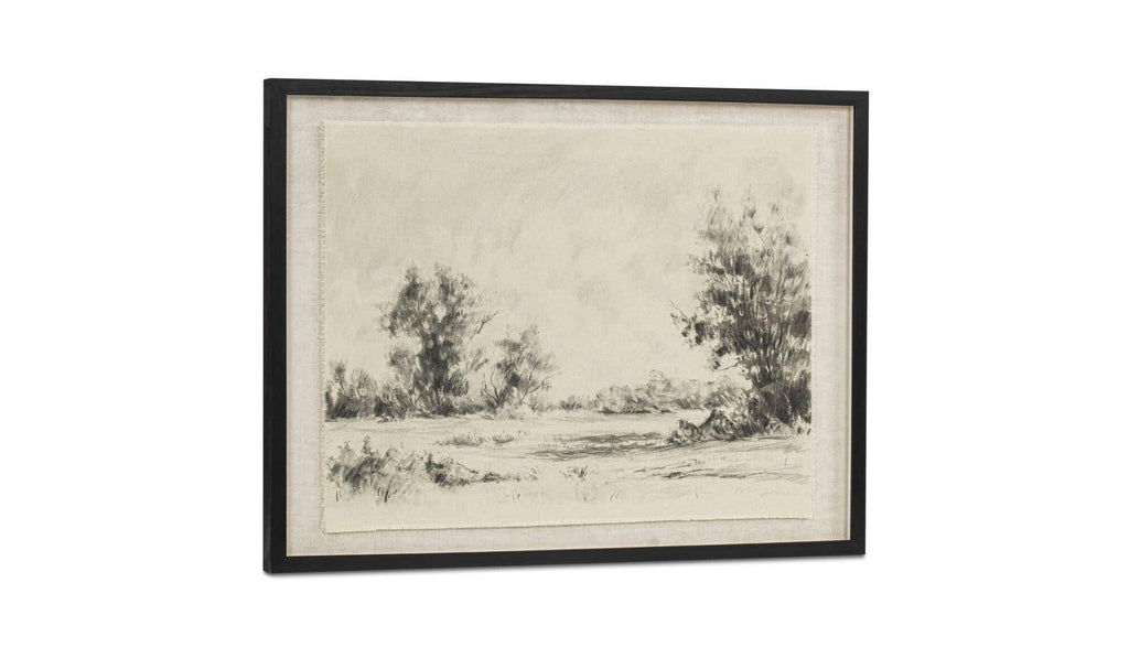 Briar Framed Print on Linen