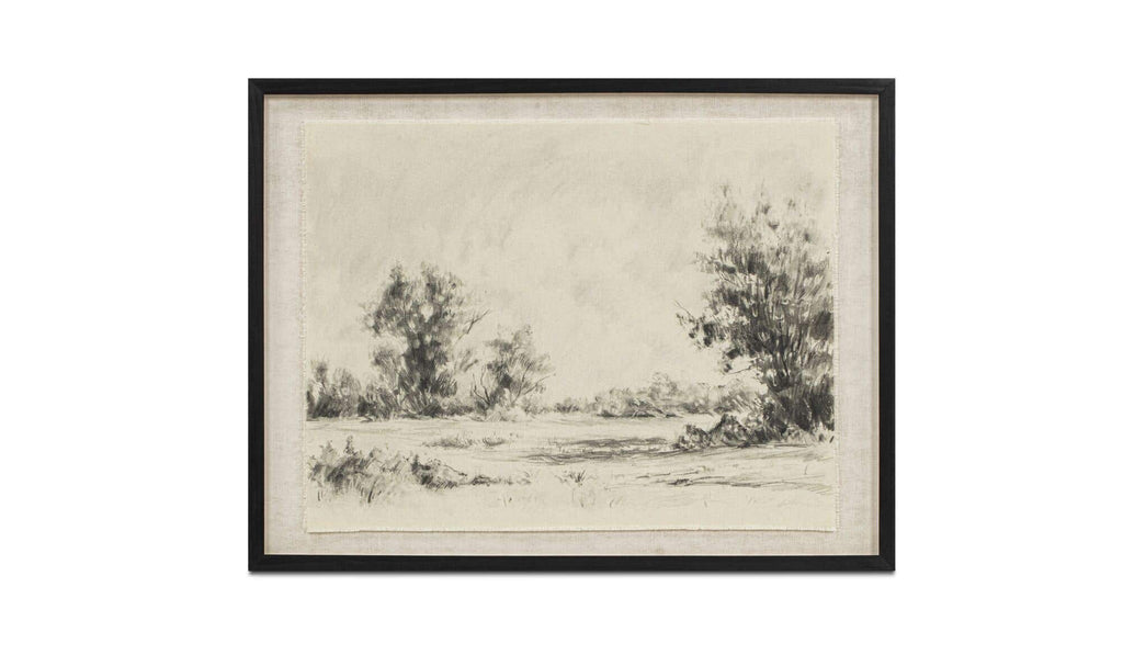 Briar Framed Print on Linen