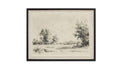Briar Framed Print on Linen