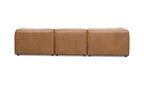 Form Signature Modular Sectional Espresso Brown Leather 9