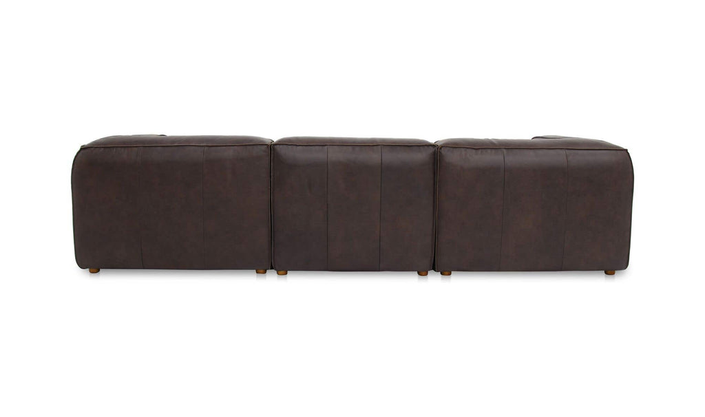 Leather Form Lounge Modular Sectional 5