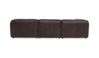 Leather Form Lounge Modular Sectional 5