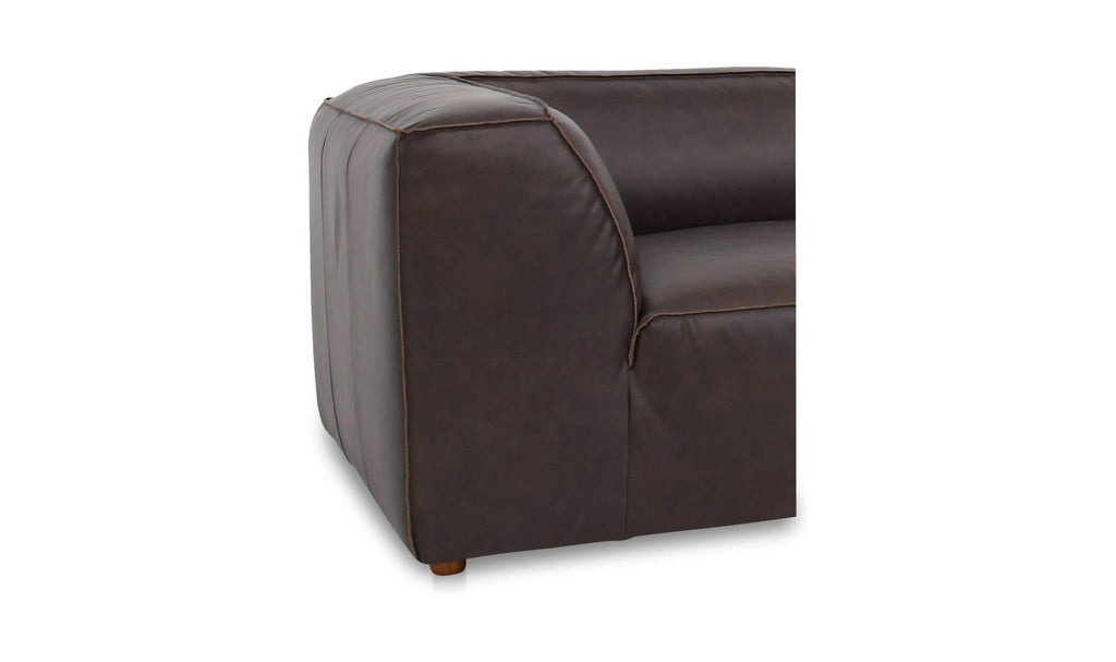 Leather Form Lounge Modular Sectional 6
