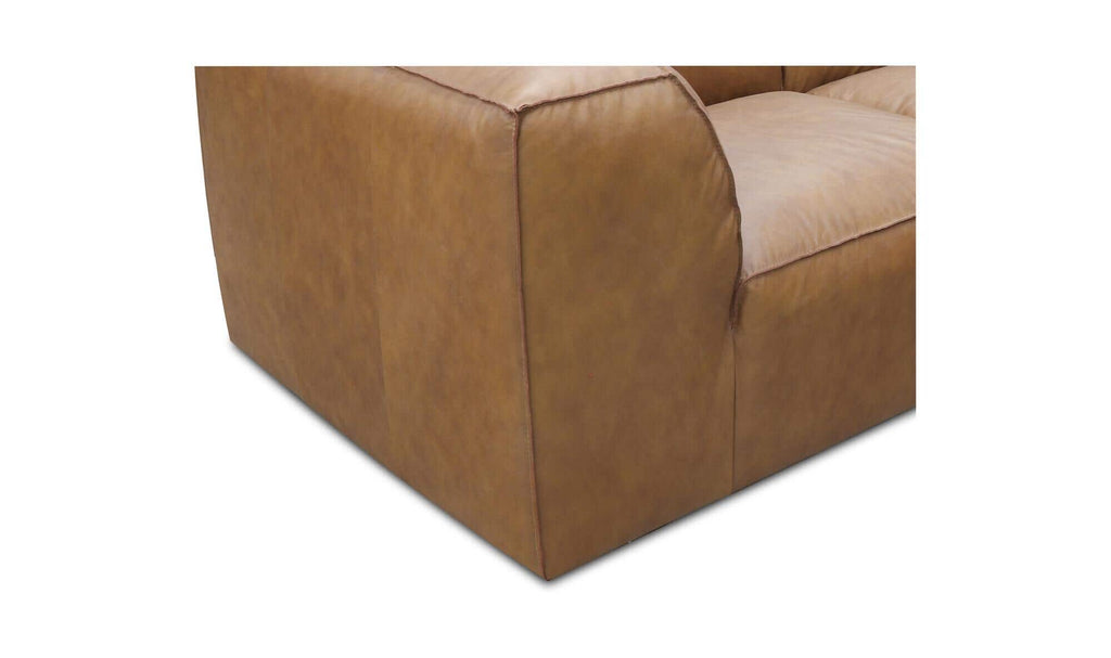 Leather Form Lounge Modular Sectional 10
