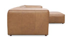 Leather Form Lounge Modular Sectional 8