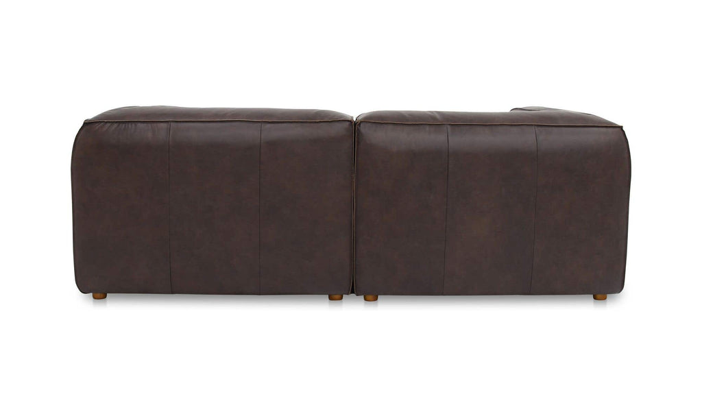Leather Form Nook Modular Sectional 4