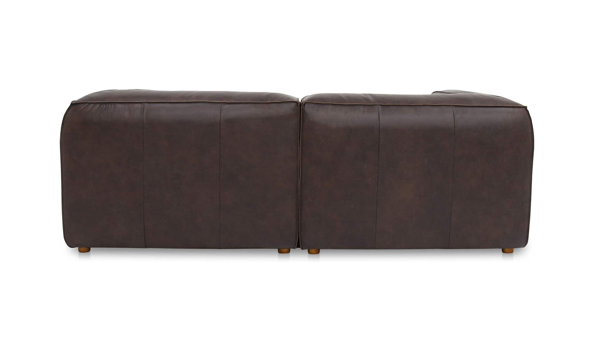 Leather Form Nook Modular Sectional 4