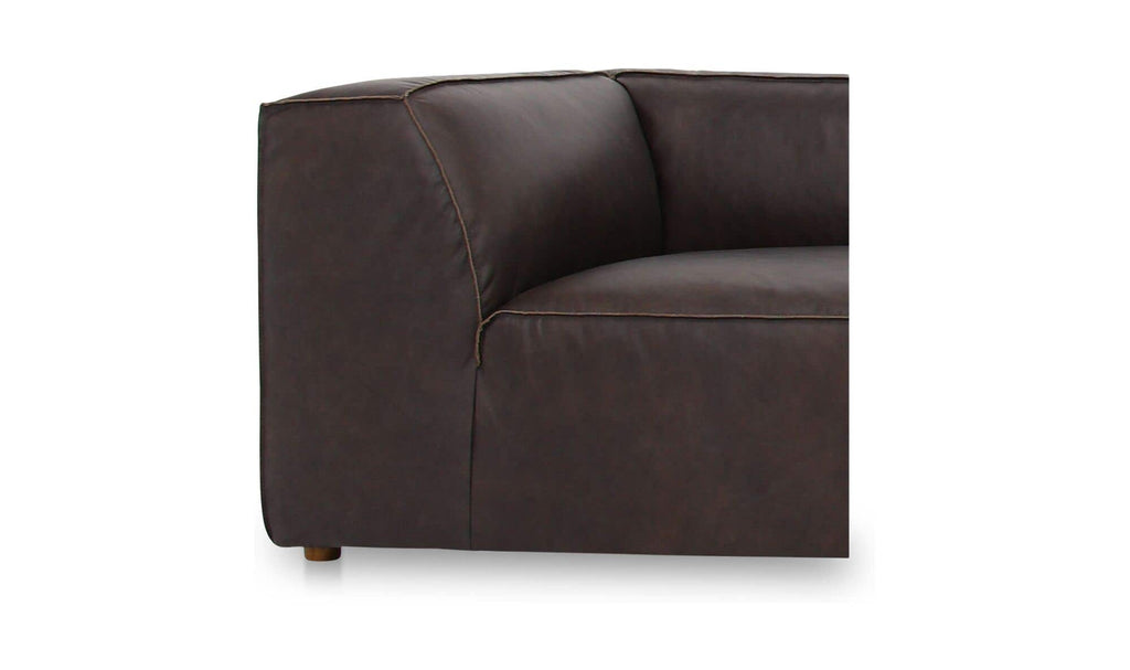 Leather Form Nook Modular Sectional 5