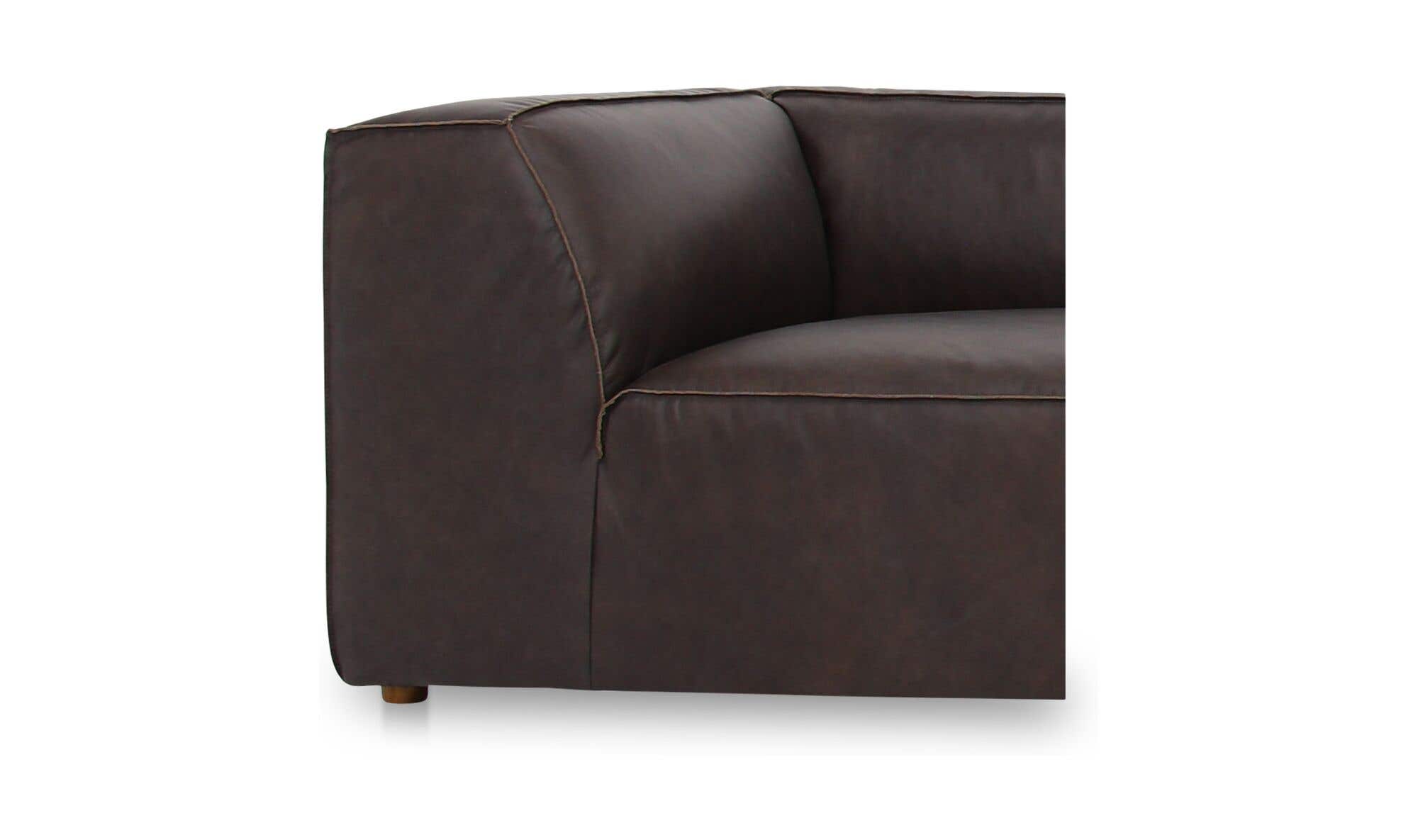 Leather Form Nook Modular Sectional 5