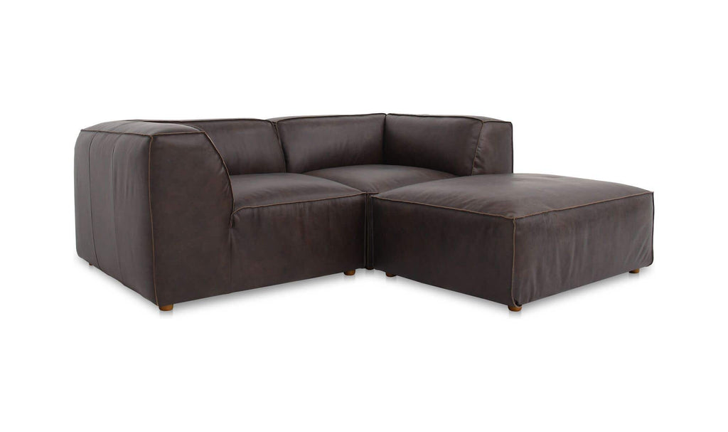 Leather Form Nook Modular Sectional 2