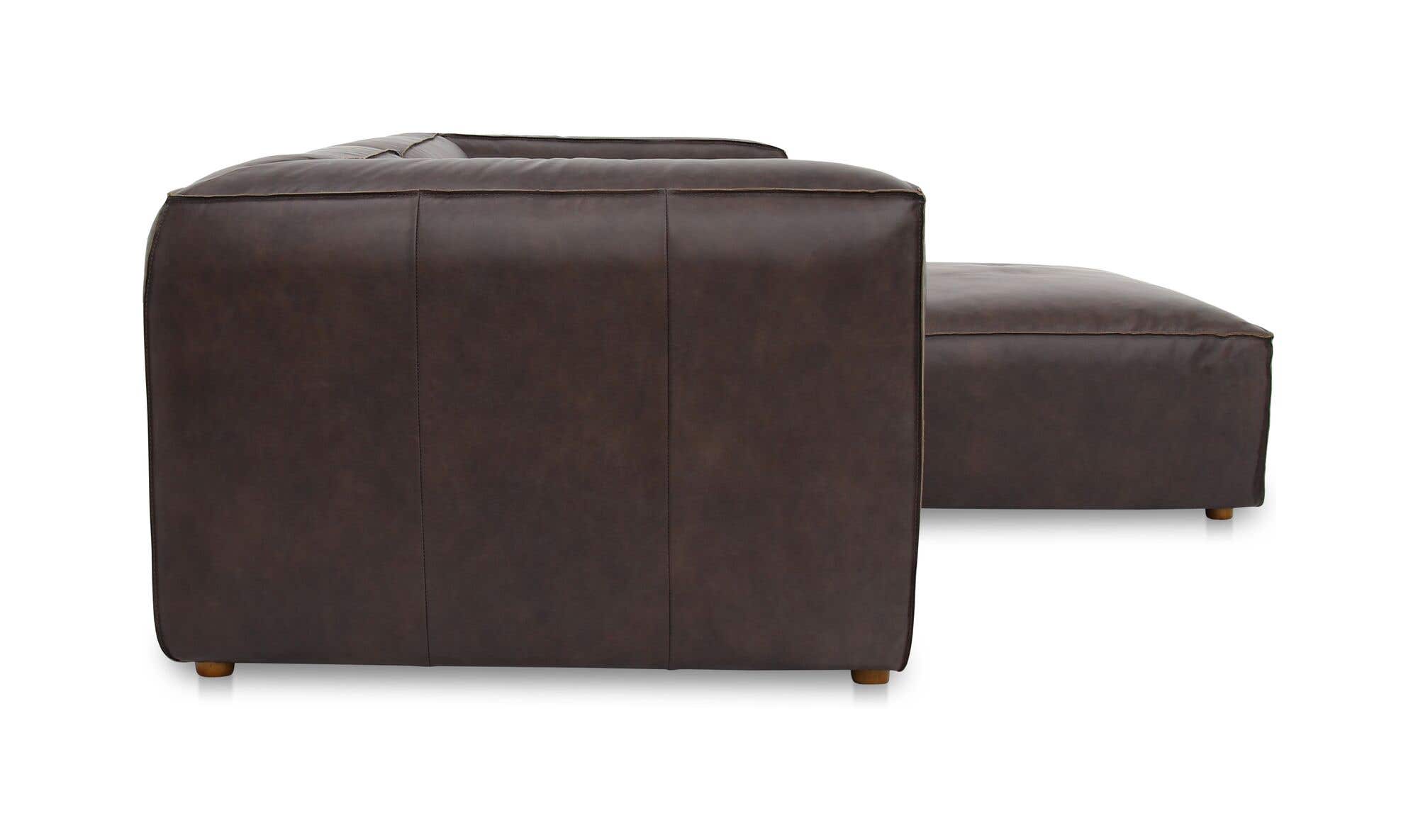 Leather Form Nook Modular Sectional 3